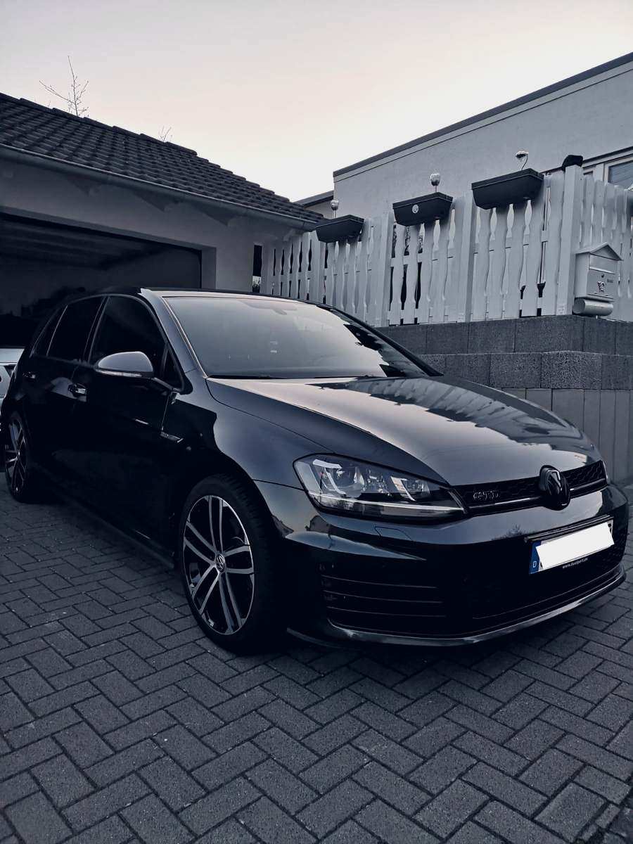 Golf GTI mit foliertem Dach