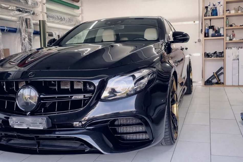 Mercedes E63 AMG nach der Aufbereitung
